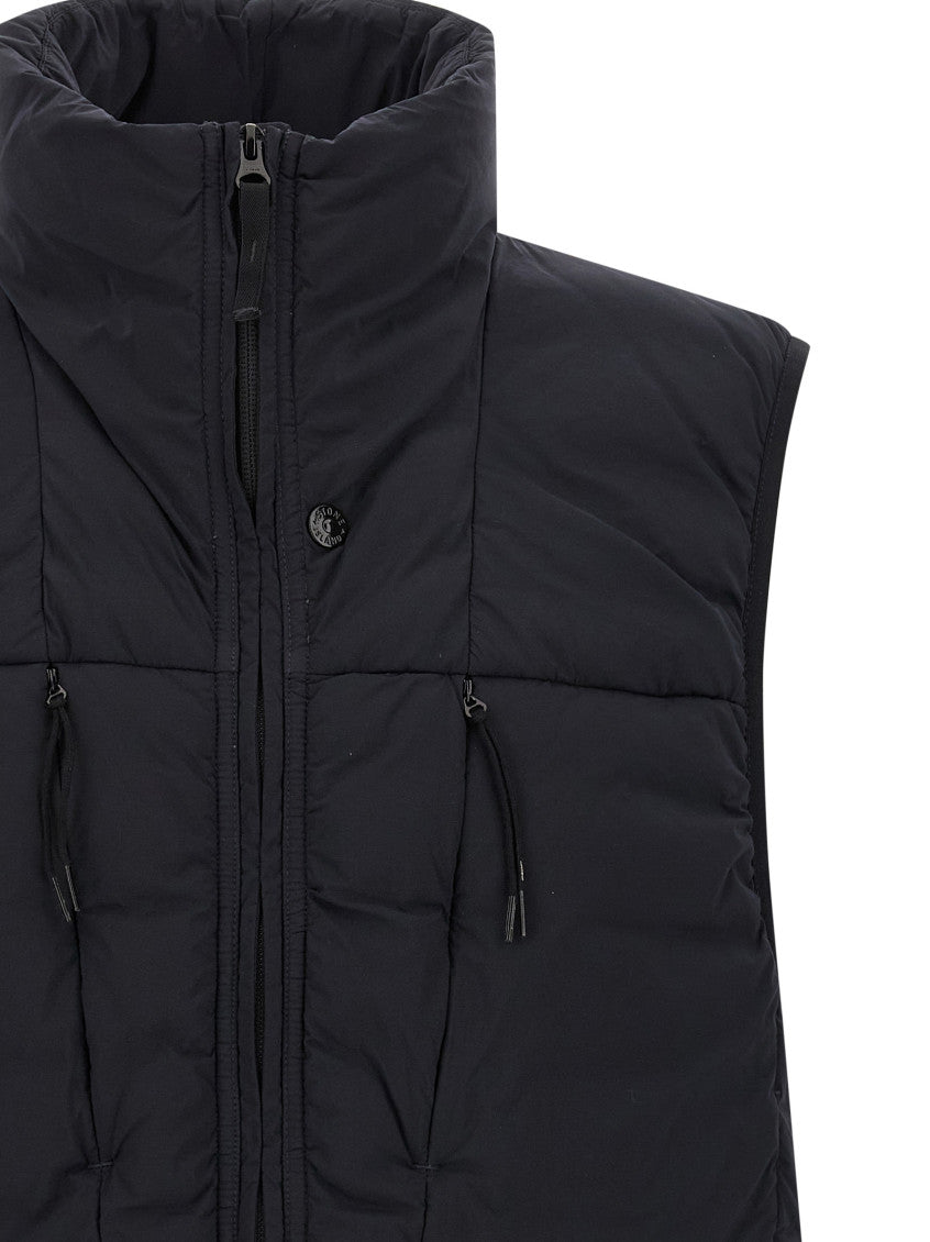Dark Blue Sleeveless Jacket 3