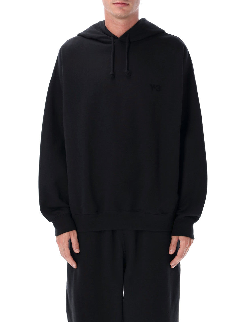 Black Oversized Logo Hoodie 1