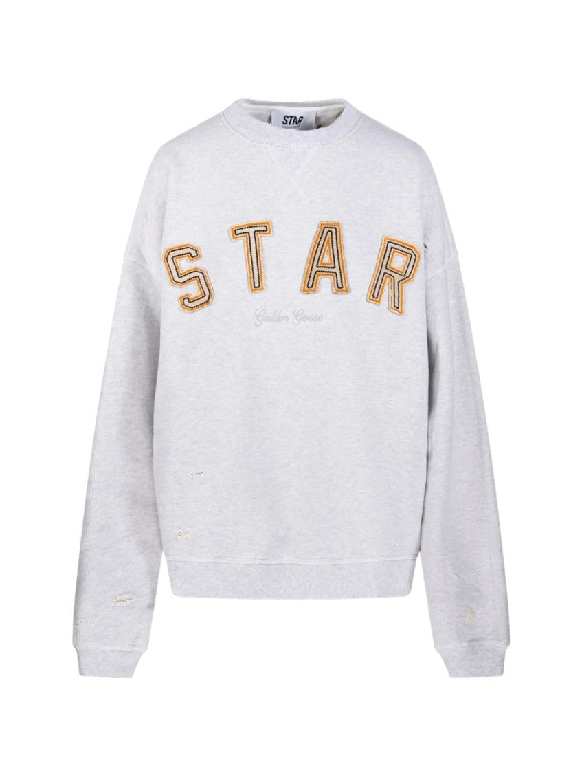 Grey Crew Neck Sweatshirt 1