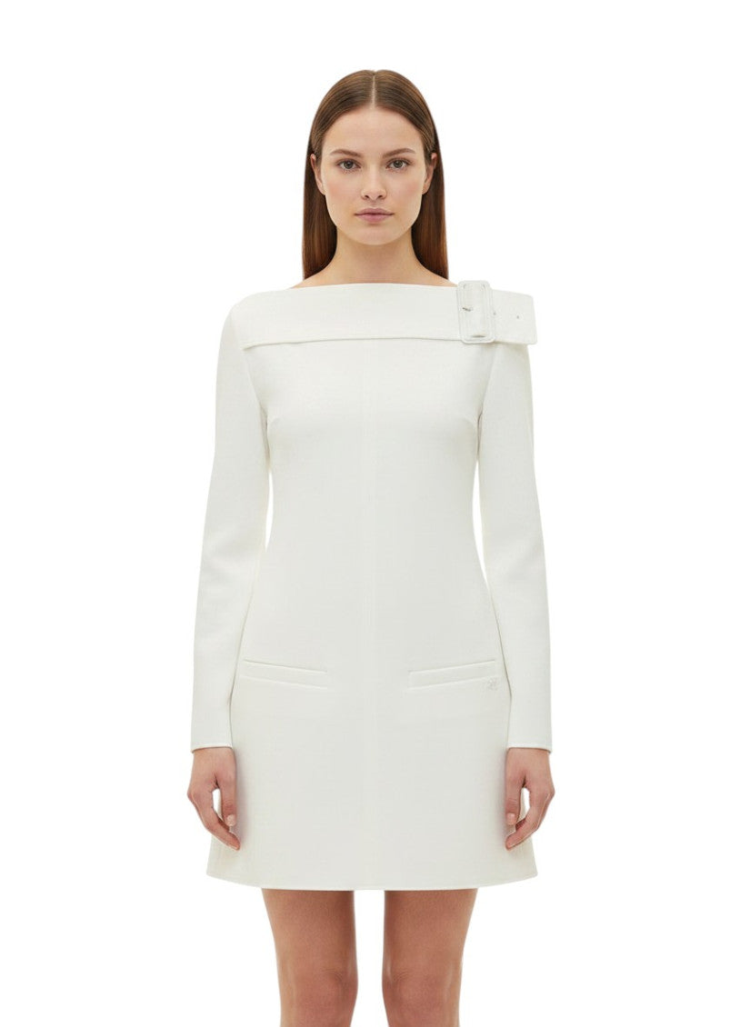 White Solid Dress 1