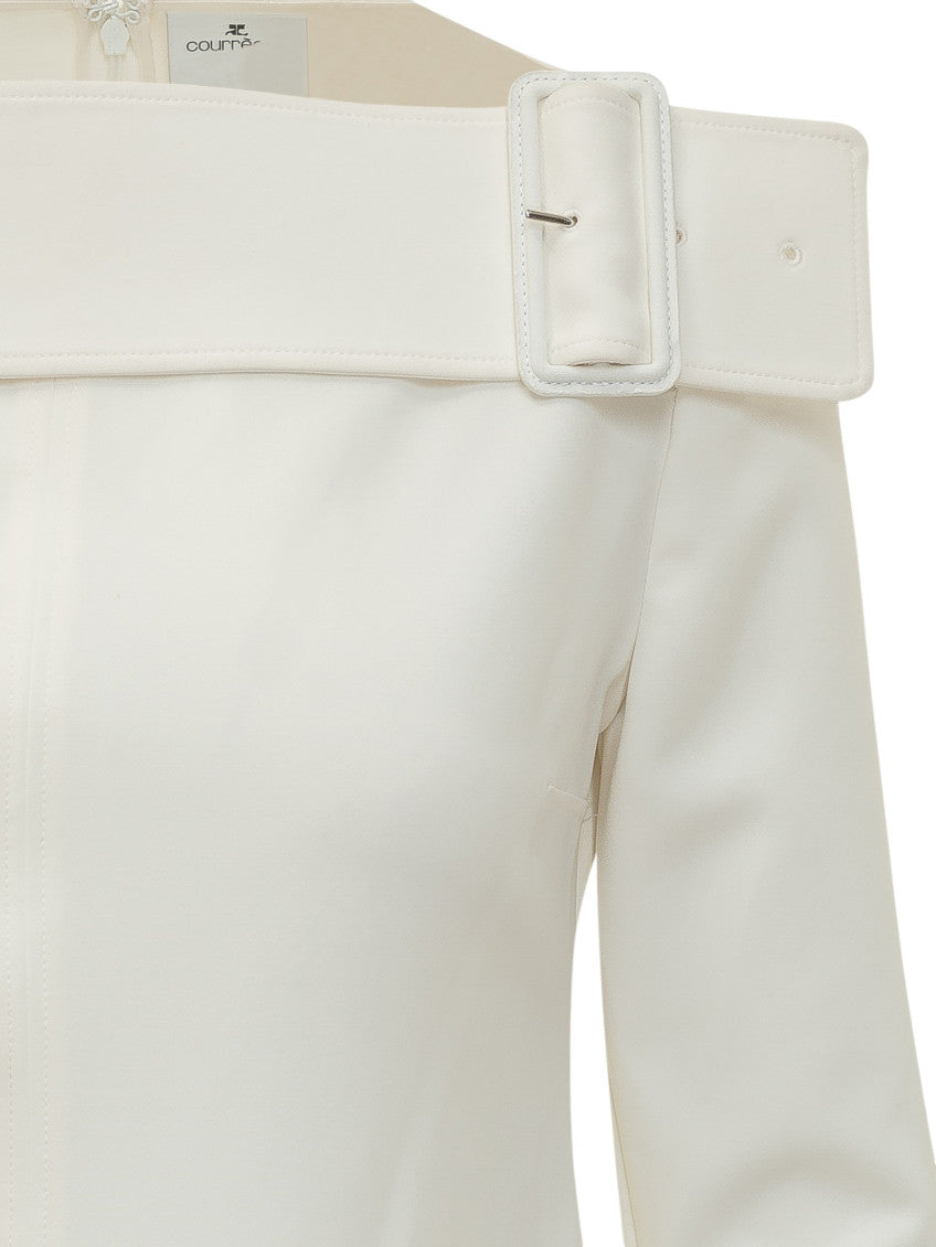 White Solid Dress 3