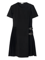 Black Short Wrap Dress 1
