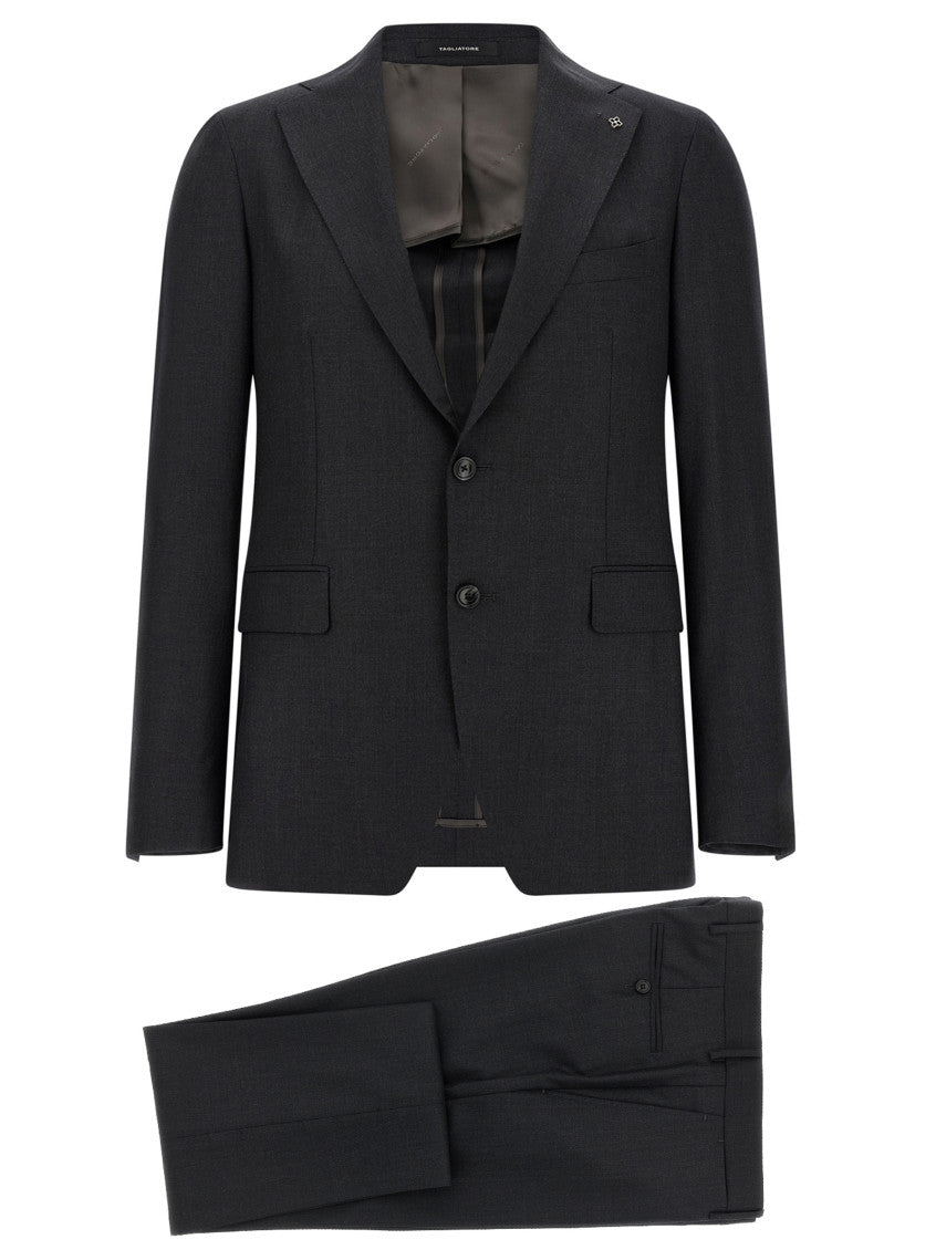 Dark Grey Single Breasted Suit 1