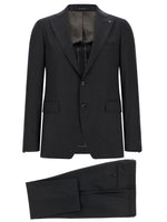 Dark Grey Single Breasted Suit 1