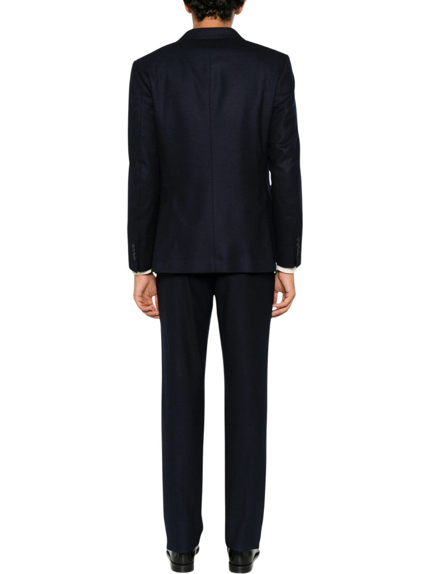Navy Notched Lapel Suit 3
