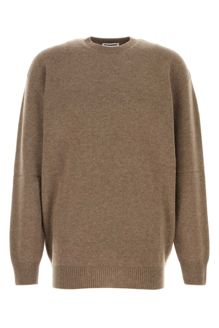 Brown Crew Neck Sweater 1