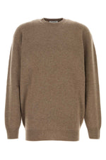 Brown Crew Neck Sweater 1