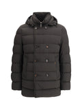 Dark Grey Quilted Jacket 1