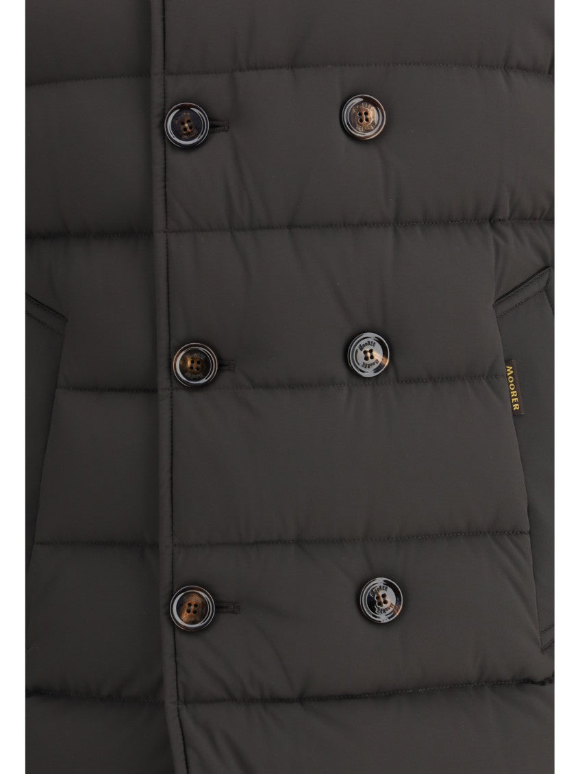 Dark Grey Quilted Jacket 3