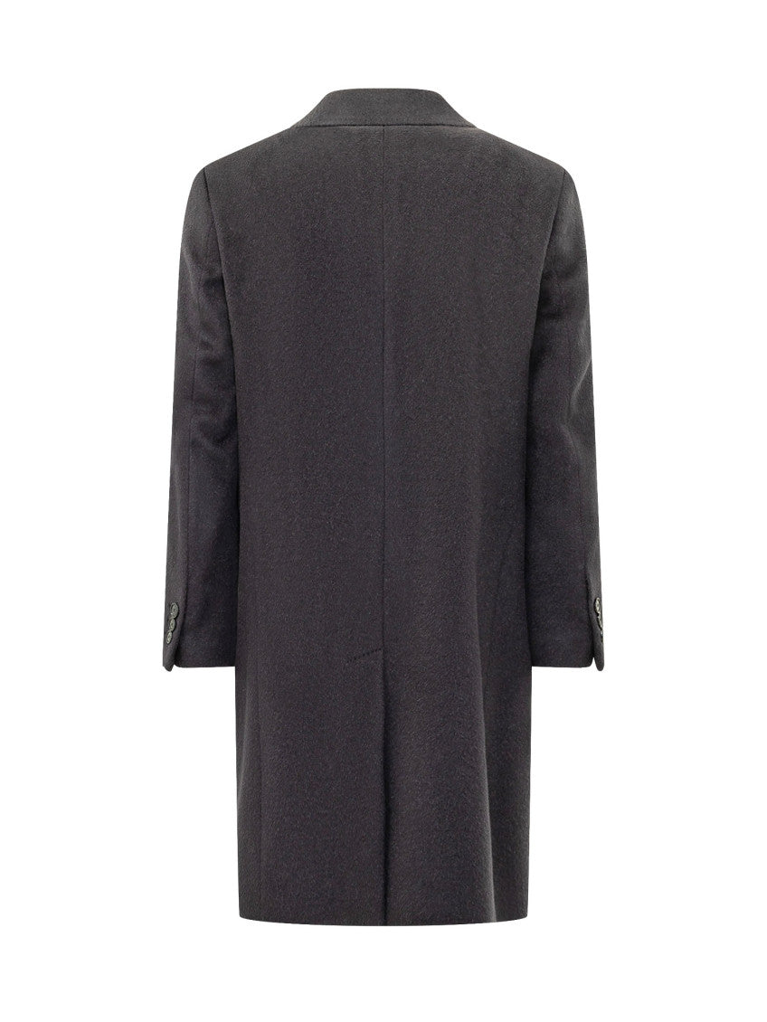 Dark Grey Regular Coat 2