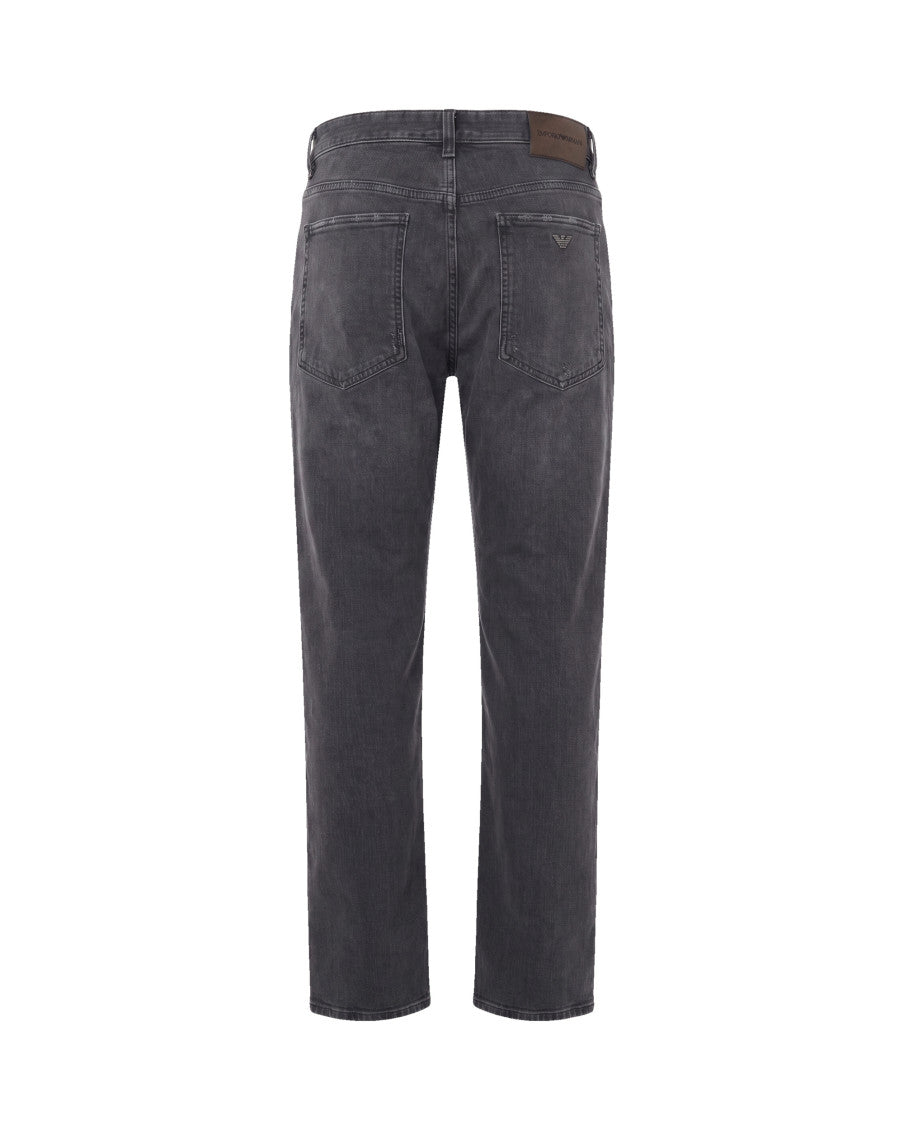 Dark Grey Regular Jeans 2