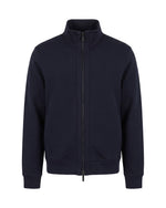 Navy Blue Zip-Up Sweatshirt 1