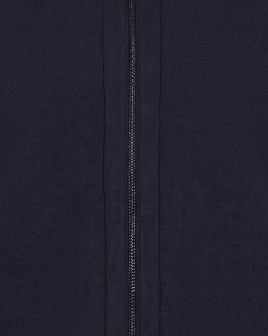 Navy Blue Zip-Up Sweatshirt 3