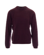 Maroon Crew Neck Sweater 1