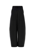 Black Loose Drawstring Pant 1