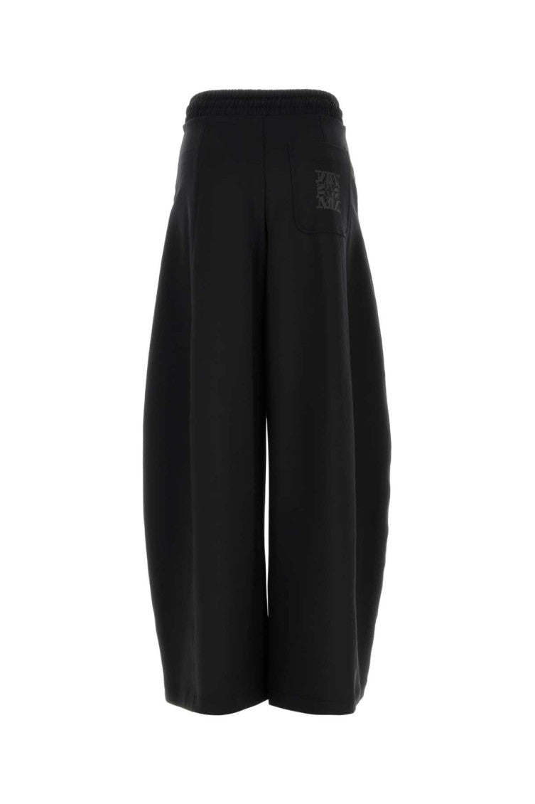 Black Loose Drawstring Pant 2