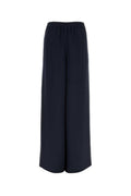 Dark Blue Relaxed Elasticated Pants 1