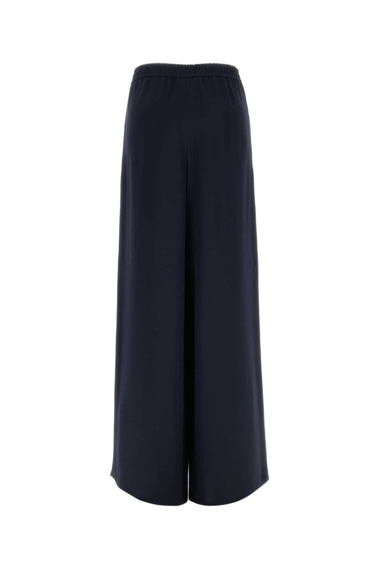 Dark Blue Relaxed Elasticated Pants 2