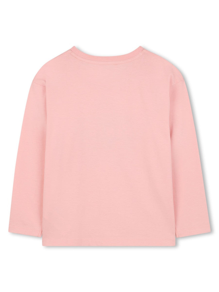 Girls Pink Logo T-shirt 2