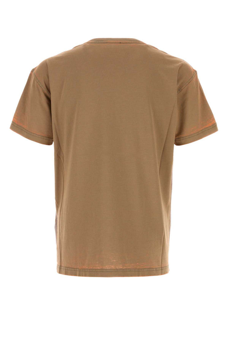 Brown Crew Neck T-Shirt 2