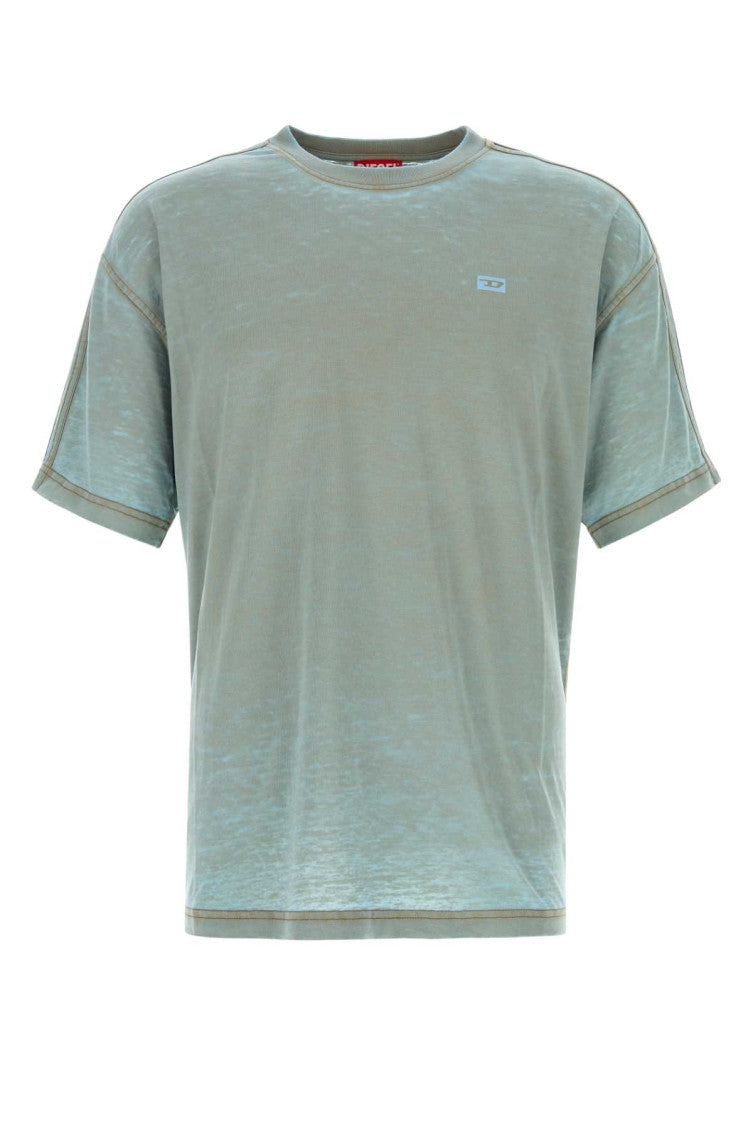 Green Crew Neck T-Shirt 1