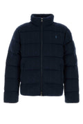 Navy Blue Quilted Jacket 1