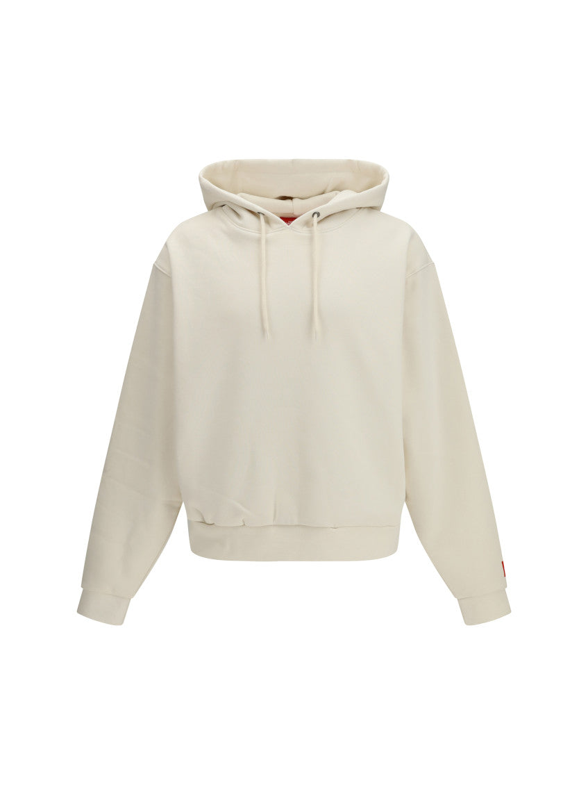 Off White Relaxed Hoodie 1