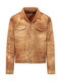 Beige Shirt Collar Jacket 1