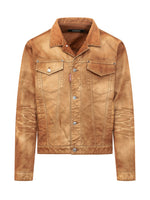 Beige Shirt Collar Jacket 1