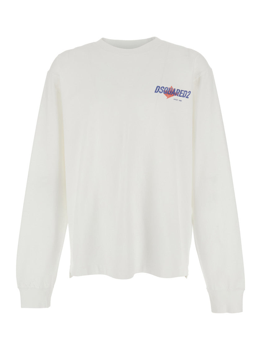 White Relaxed Logo T-Shirt 1