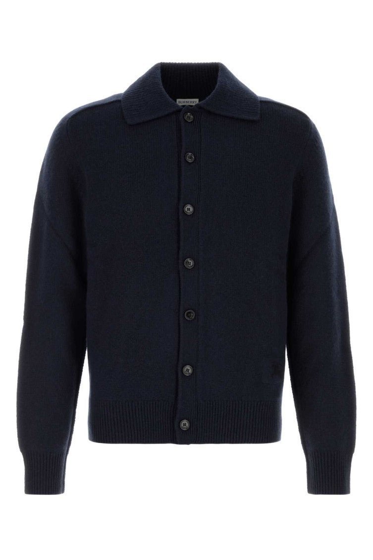 Midnight Blue Knitted Cardigan 1