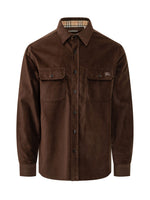 Brown Regular Corduroy Overshirt 1