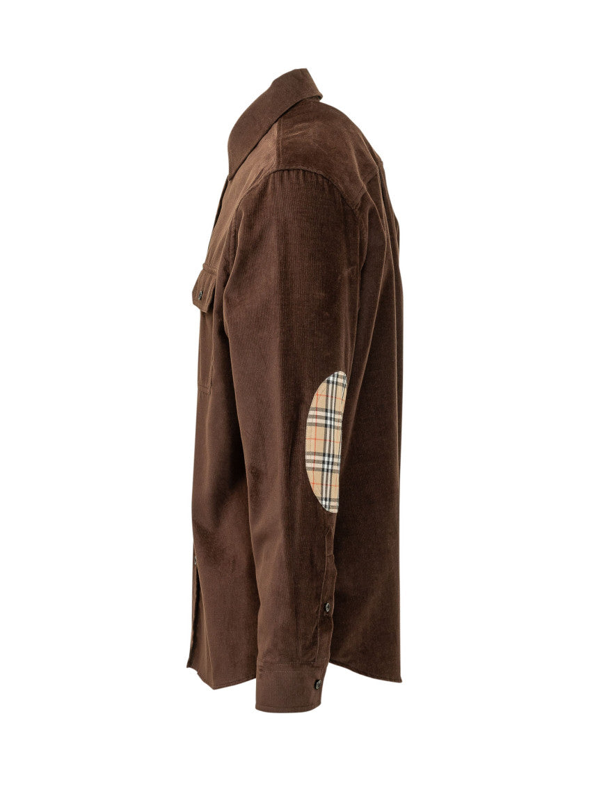 Brown Regular Corduroy Overshirt 3