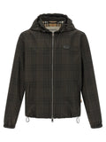 Dark Olive Check Jacket 1