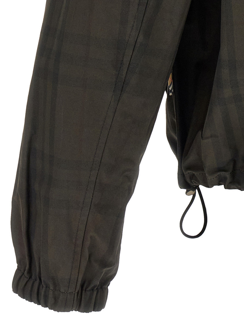 Dark Olive Check Jacket 4