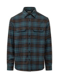 Teal Blue Regular Overshirt 1