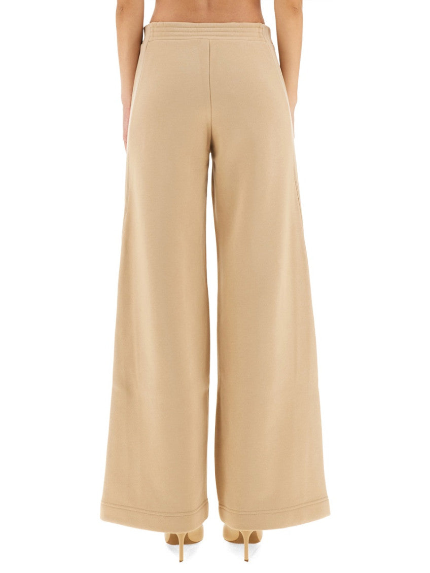 Beige Loose Flat Front Pant 2