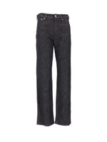 Black Straight Flat Front Pants 1