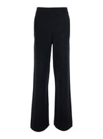 Black Loose Elasticated Pants 1