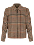 Brown Check Reversible Jacket 1