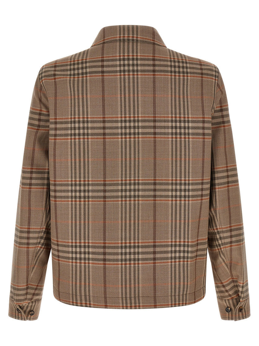 Brown Check Reversible Jacket 2
