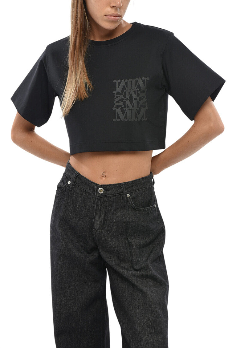 Black Crew Neck T-Shirt 1