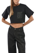 Black Crew Neck T-Shirt 1