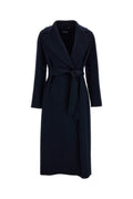 Dark Blue Trench Coat 1