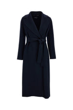 Dark Blue Trench Coat 1