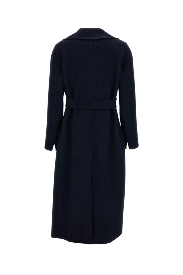 Dark Blue Trench Coat 2