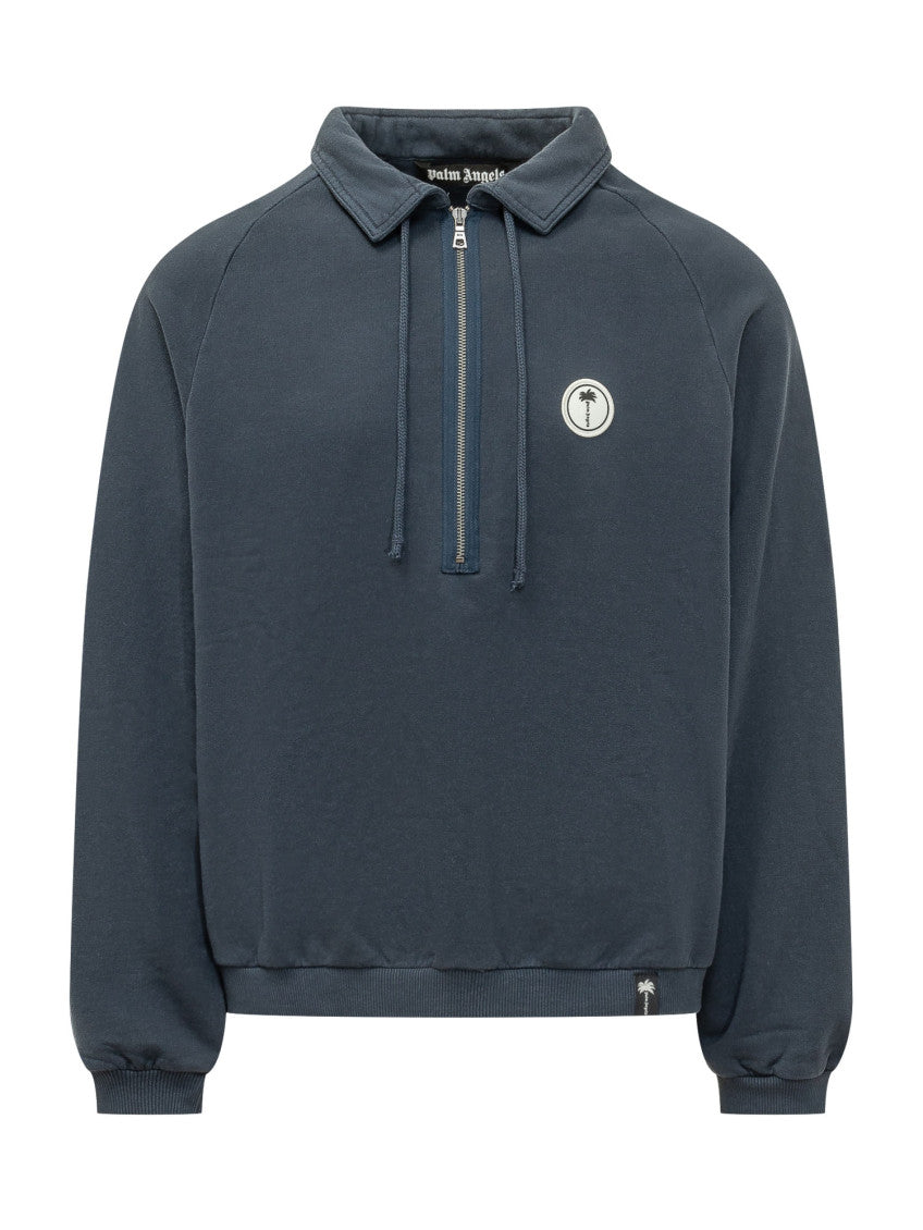 Navy Blue Relaxed Polo 1