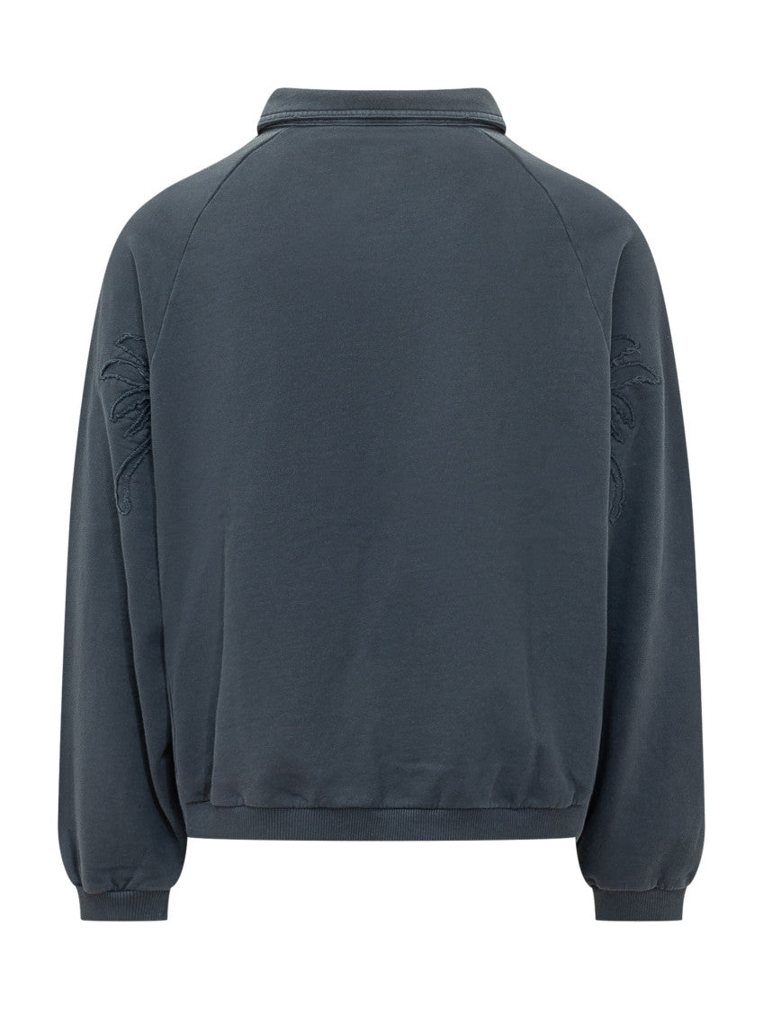 Navy Blue Relaxed Polo 2