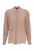 Peach Regular Stripes Shirt 1