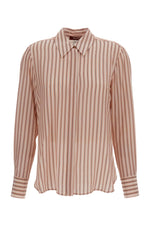 Peach Regular Stripes Shirt 1
